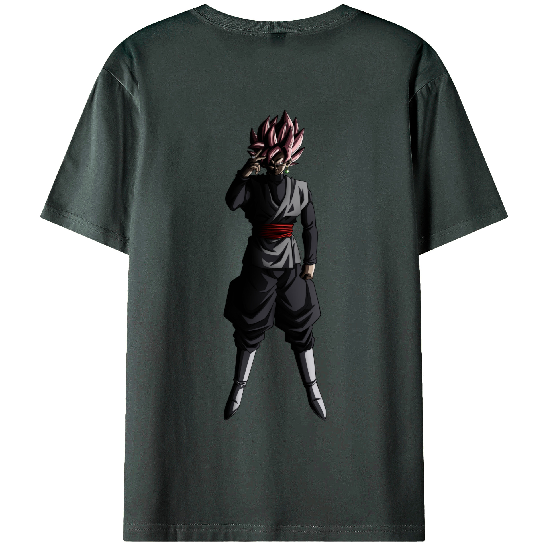 （画像用） ドラゴンボール ベジット DRAGON BALL Vegetto 綿100％ メンズ半袖Tシャツ（バックプリント） 通気性